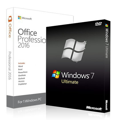 Windows 7 Ultimate + Office 2016 Professional